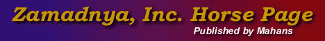 Zamadnya, Inc. Horse Page